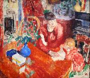 Rik Wouters Education oil painting on canvas